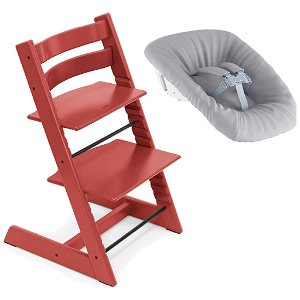 STOKKE Seggiolone Tripp Trapp con set e vassoio per bebè