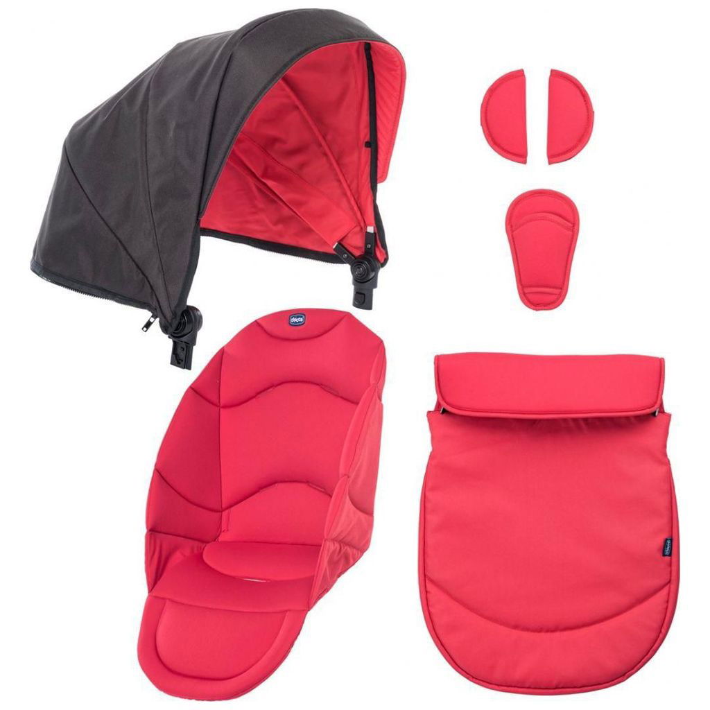 Chicco Urban Colour Pack in red vibrant colour for the pram