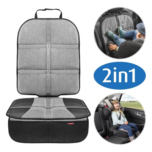Protect your car seat with the reer TravelKid MaxiProtect protective mat