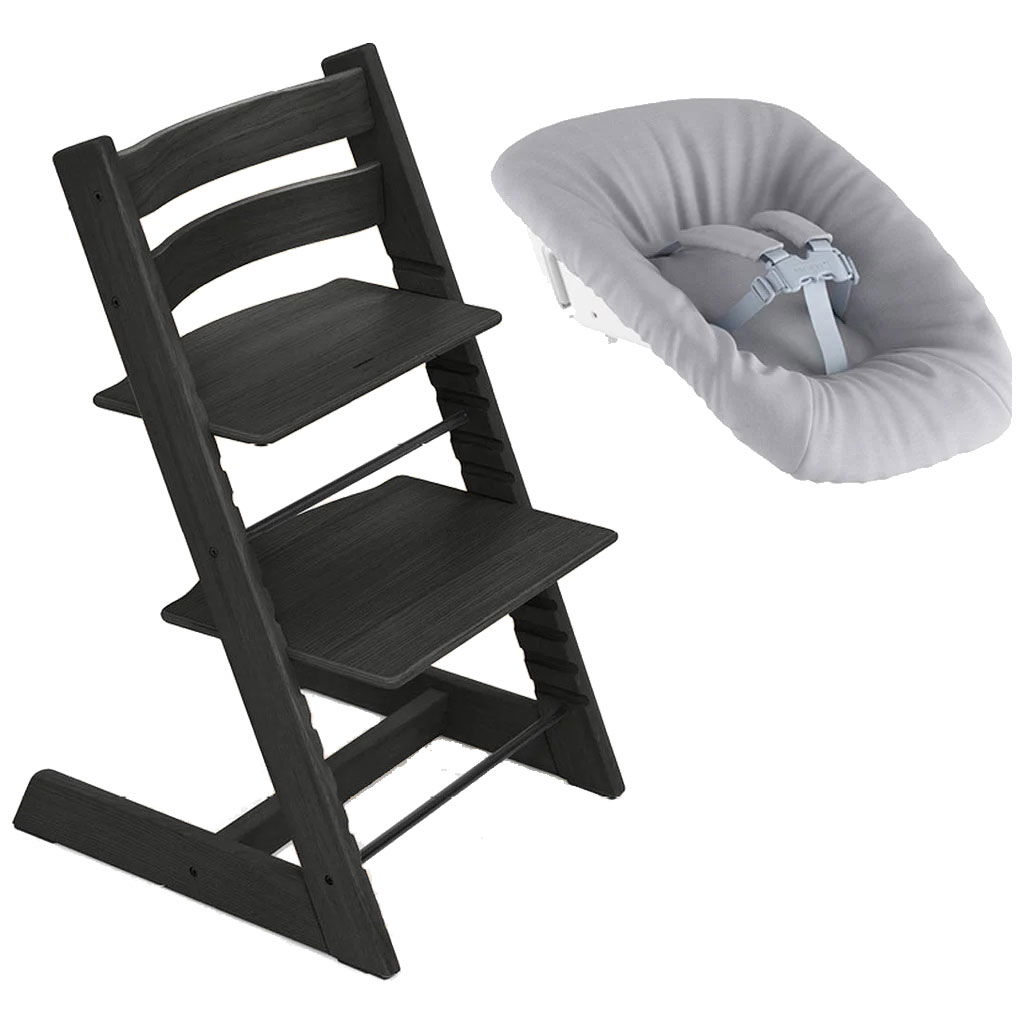 STOKKE Tripp Trapp Oak Highchair with Newborn Set Top Quality