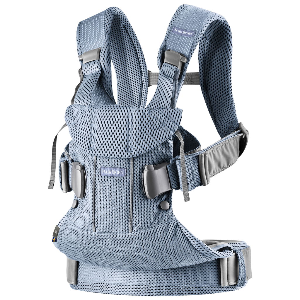 Baby bjorn one blue sale