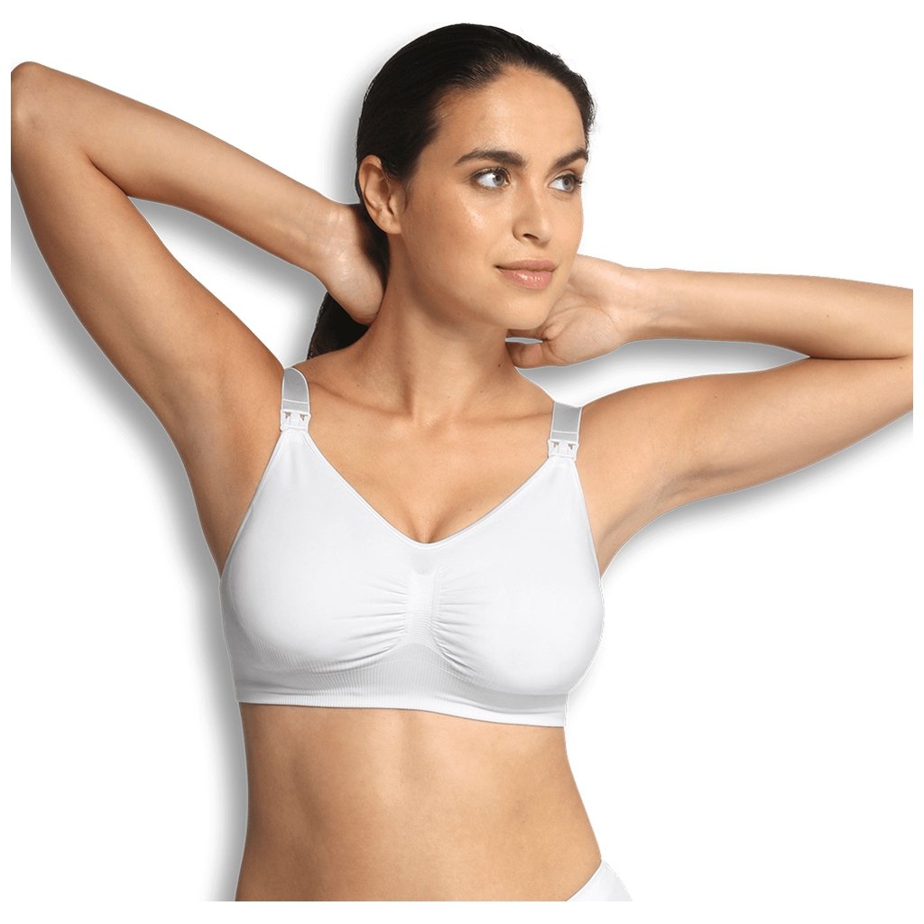 Carriwell Padded pregnancy and nursing bra - comfort and support throughout  the breastfeeding period