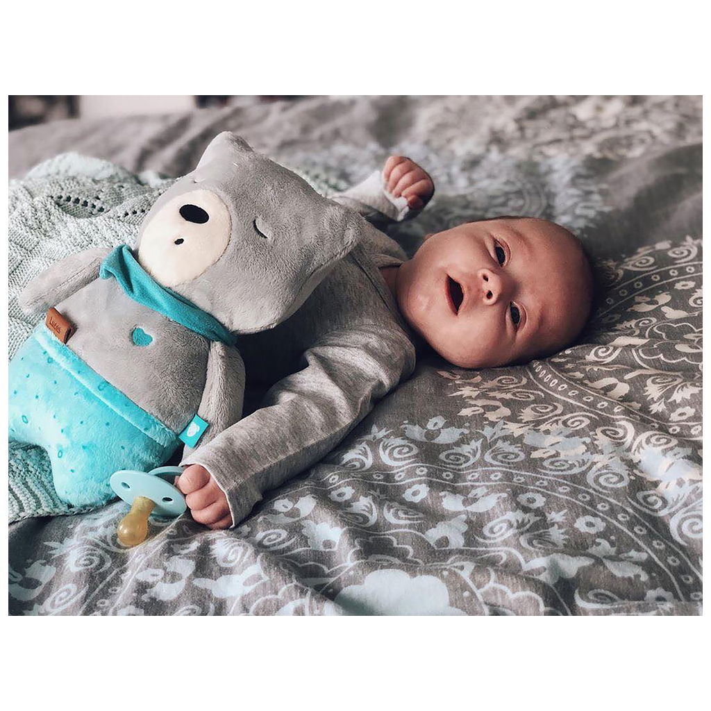 MyHummy Baby Bear Sleep Aid Matt Grey with Sleep Sensor available