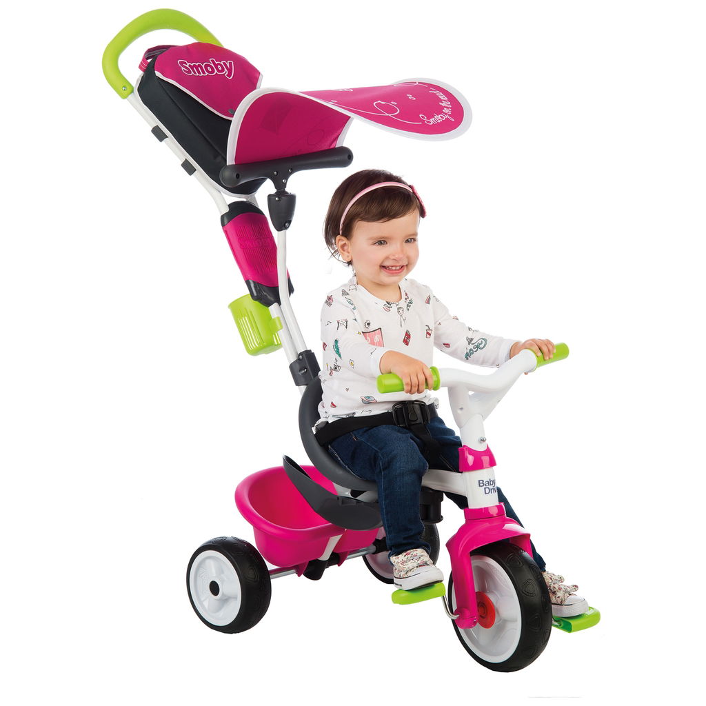 Smoby pink online comfort trike