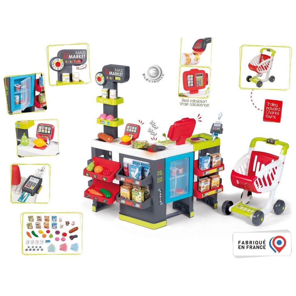 Smoby Maxi Market: Spielzeug-Supermarkt Kinder für