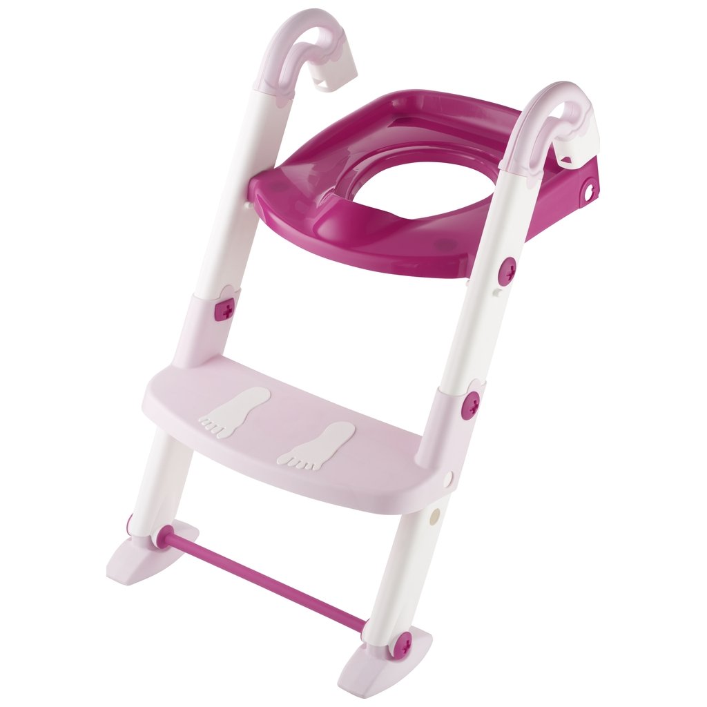 Dream baby ® Trainer per la toilette con scaletta in grigio/bianco 