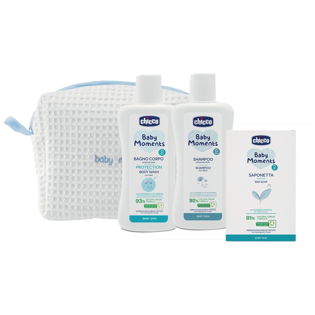 Chicco Baby Moments Baby Skin Body Wash & Shampoo - What's Instore