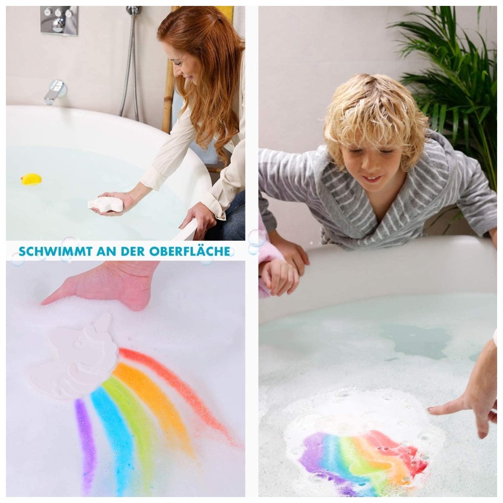 Craze INKEE Foamy Rainbow  Boule de Bain Enfant Senteur Fraise