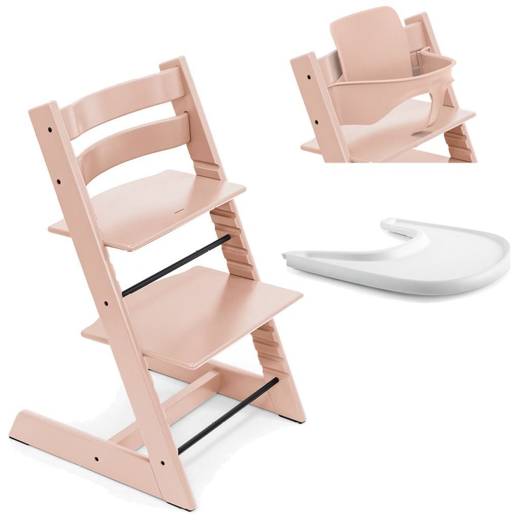 Chaise haute de voyage Handysitt® de Stokke® - Cubes & Petits pois