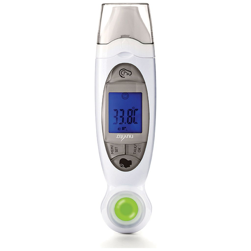 Forehead thermometer vs ear outlet thermometer