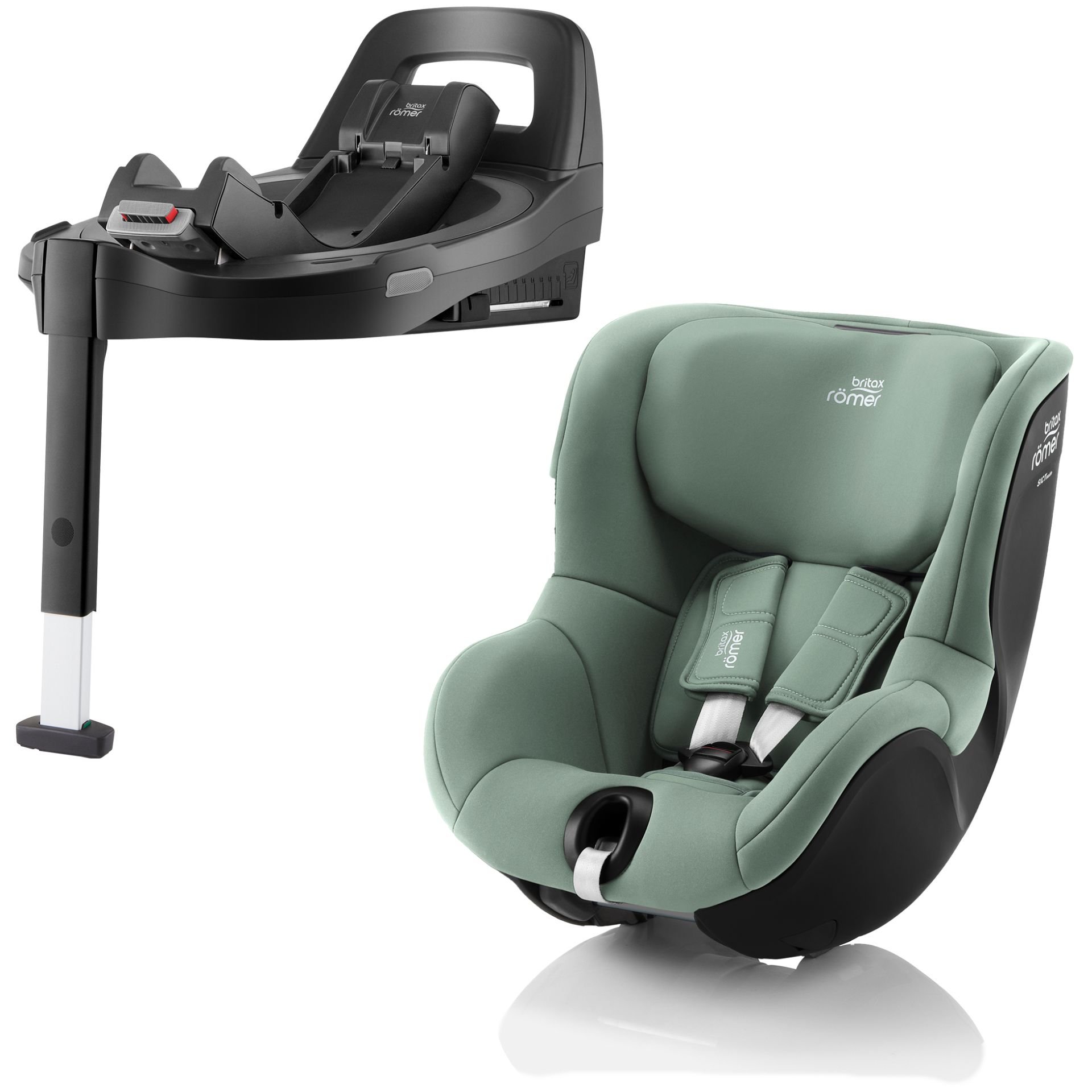 Britax Romer Dualfix 5Z Car Seat - Jade Green