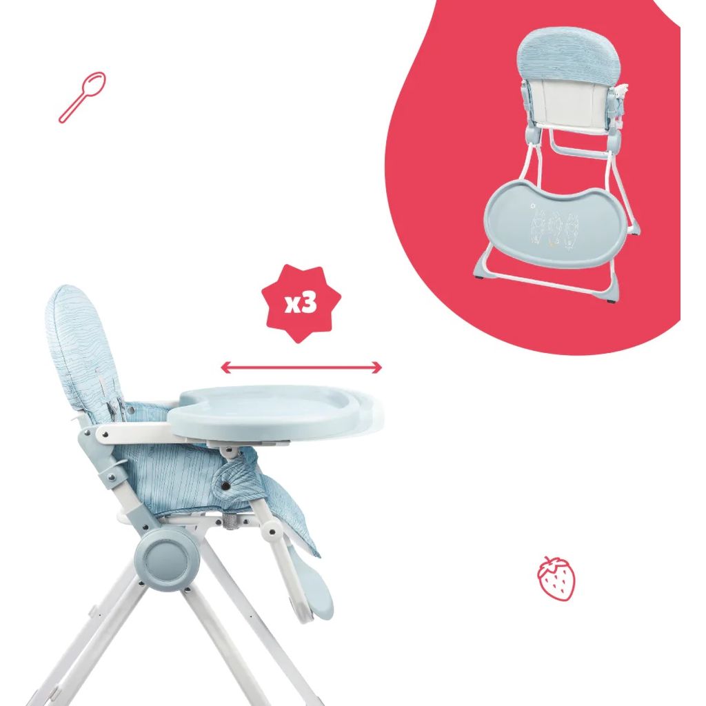 Badabulle compact high discount chair