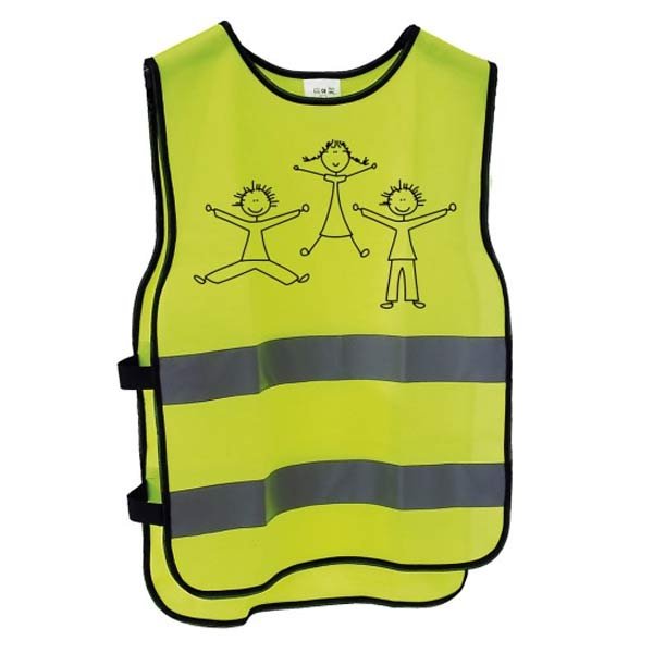 Kinder-Warnweste mit Reflektoren: Sicherheit im Straßenverkehr