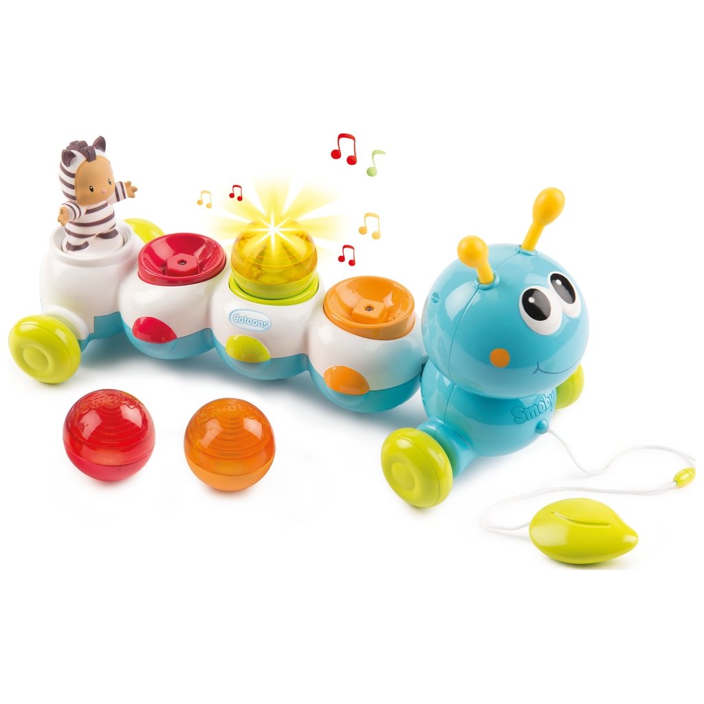 Smoby Cotoons Pull-along Caterpillar