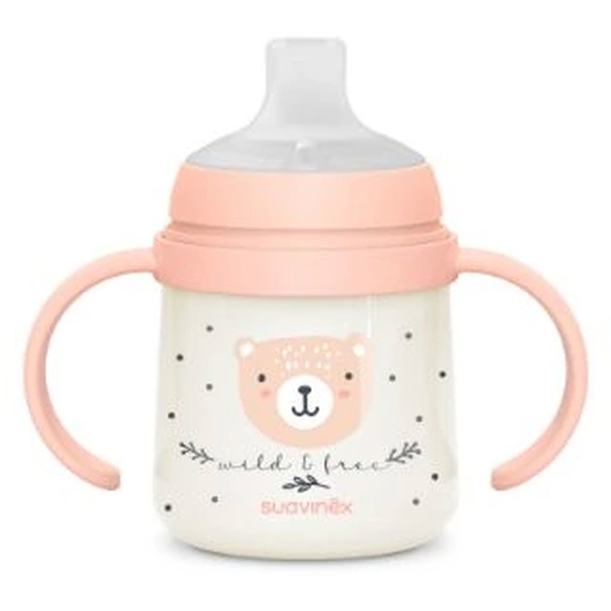 Product Image for Suavinex Henkelflasche Wild and Free rosa
