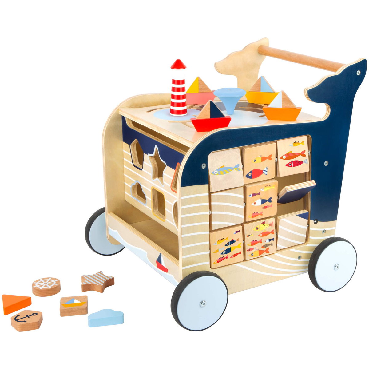 Product Image for small foot Chariot de marche avec éléments de jeu