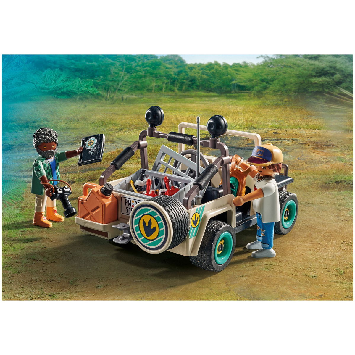 Jouet éducatif Enfant PLAYMOBIL Camp Recherche Dinosaures - Avec œufs Et  Accessoires - Jouet Enfant 4 Ans Jurassic World, image size:1200x1200