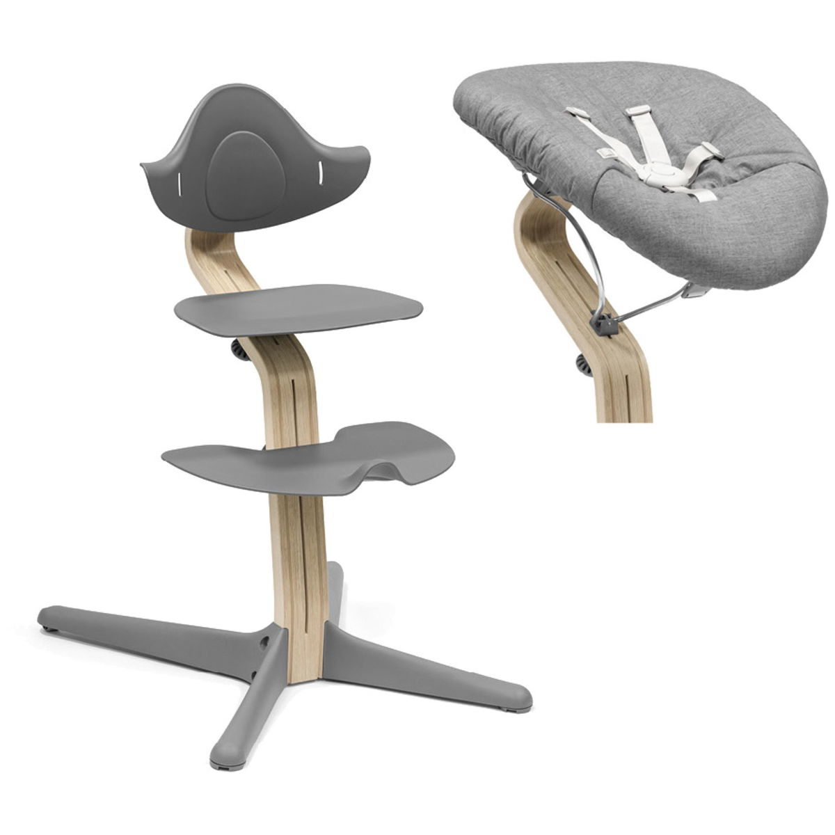 Product Image for STOKKE Nomi chaise avec kit nouveau-né inclus grey grey sand