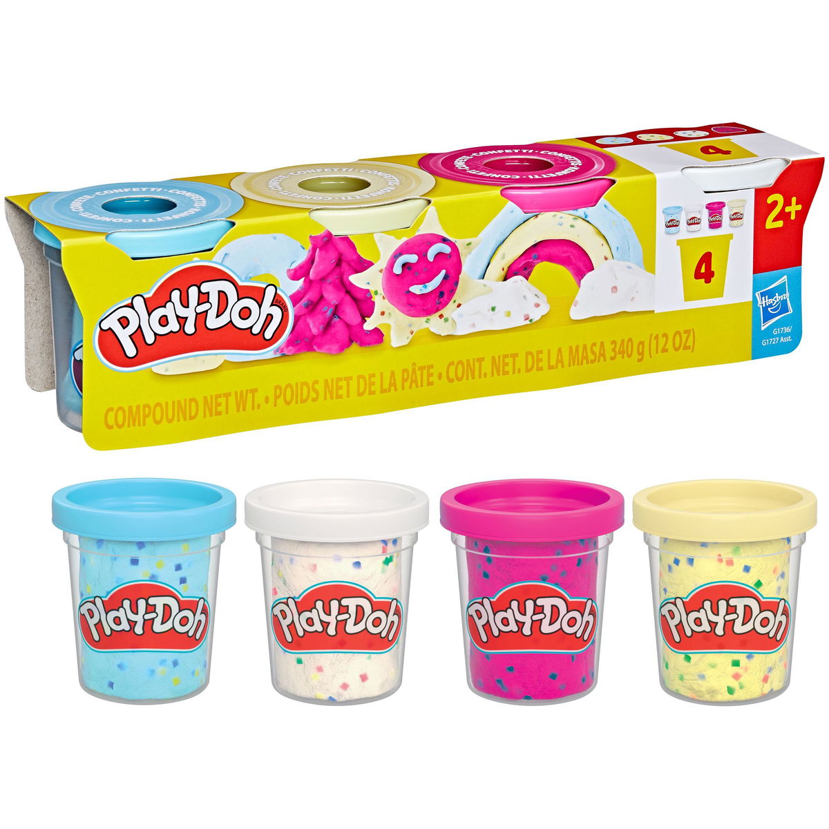 Homemade Playdough Play Doh Suitable Age Taste-safe Clay Dough Set