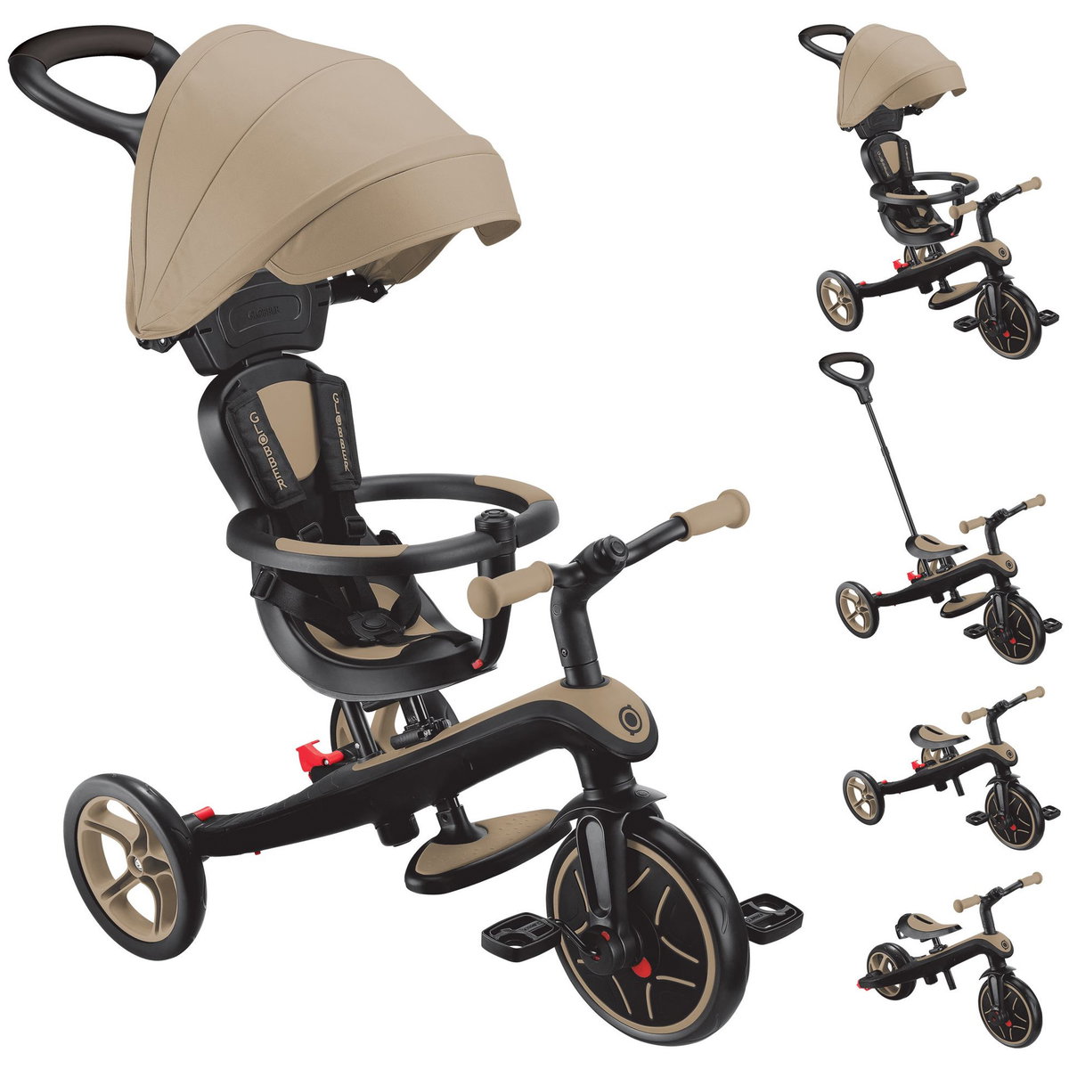Product Image for Globber Trike Explorer 4in1 V2 sand age from 10 M