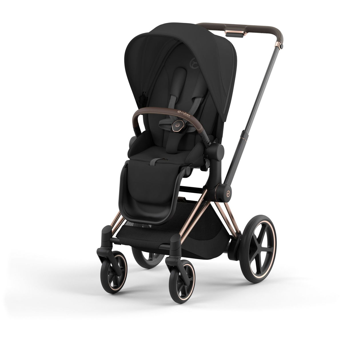 CYBEX ePriam Rosegold pram luxury on wheels