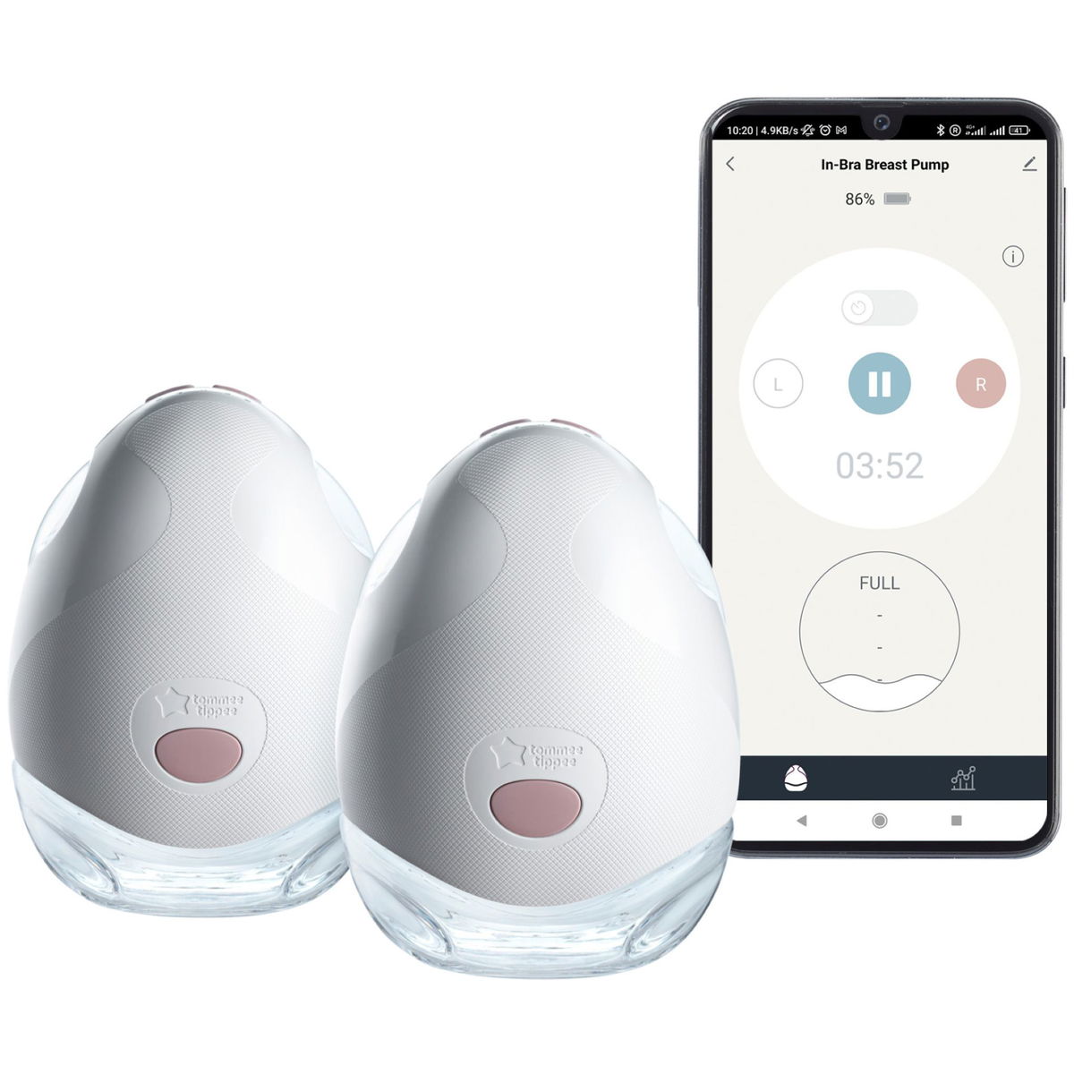 Product Image for Tommee Tippee Made for Me Electric breast pump double