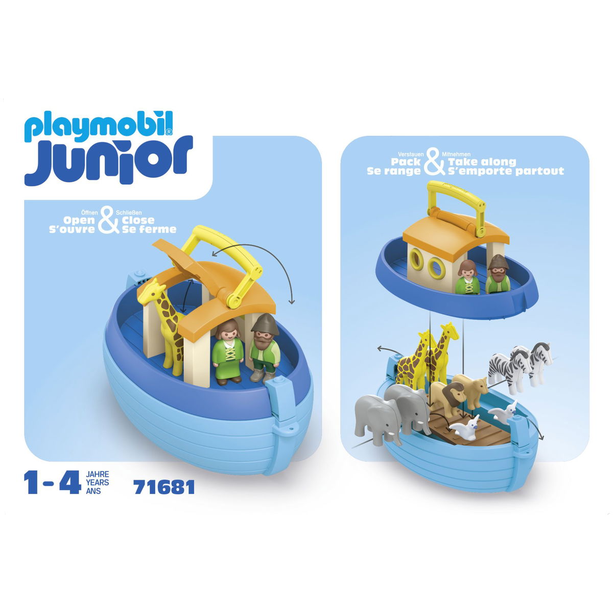 Playmobil Figures Playmobil 123 Noahs Ark Playmobil Figures