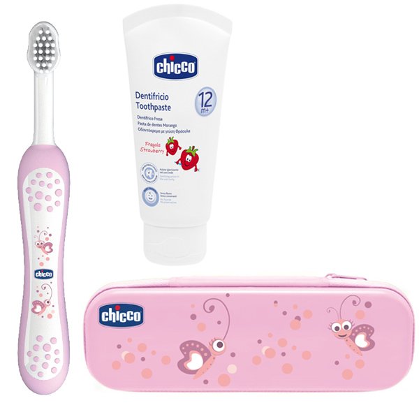 Chicco Tooth Care Set Pink