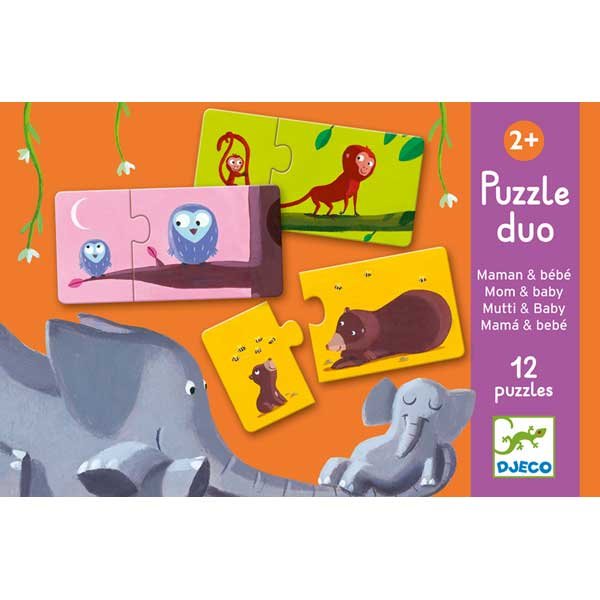 Djeco Puzzle Duo maman et enfant