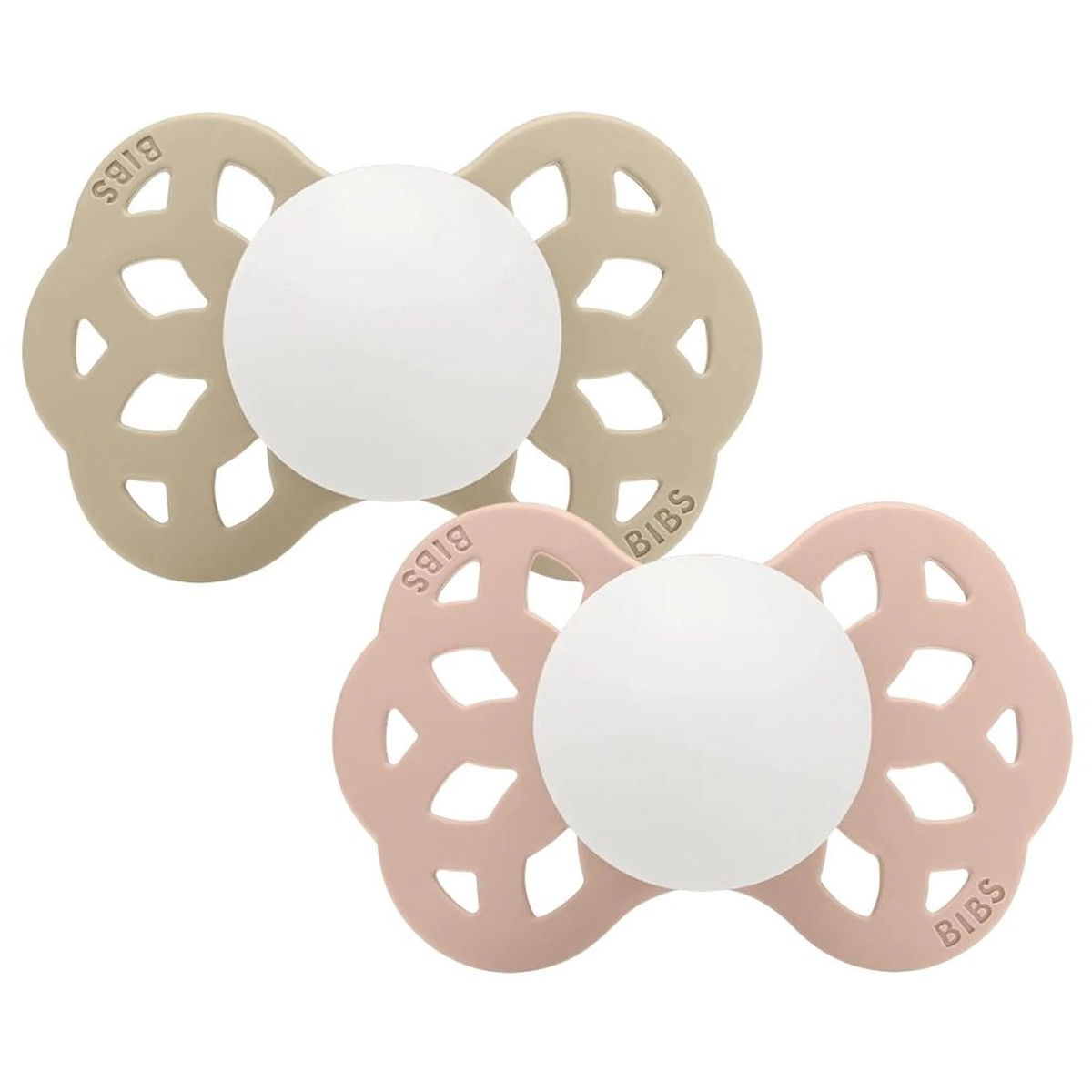 Product Image for BIBS Schnuller Infinity Glow Silikon Symmetrical 2er Pack âge