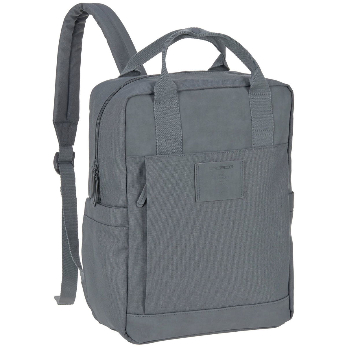 Product Image for Lässig Green Label Vividal changing rucksack anthracite pattern