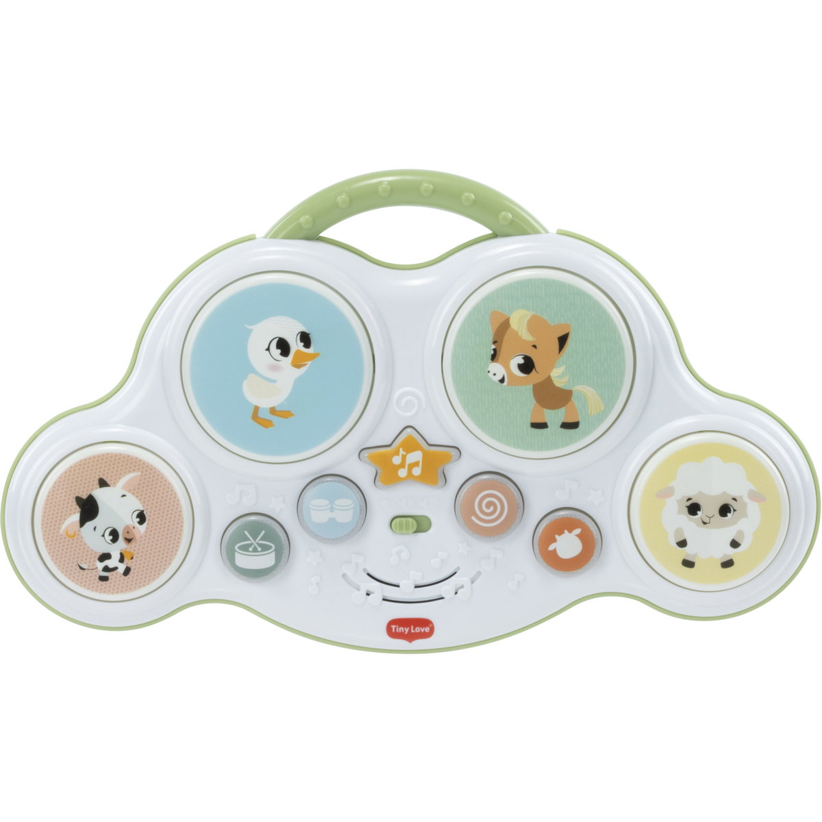 Product Image for Tiny Love Farmers Funday Play and Explore Drum age from 12 M