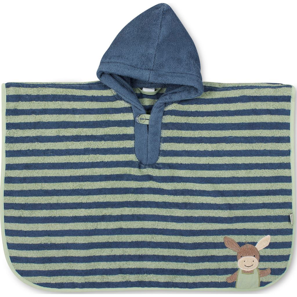 Peignoir Emmilius Sterntaler - Capuche Avec Âne Brodé | 100% Coton Doux Pour Enfants