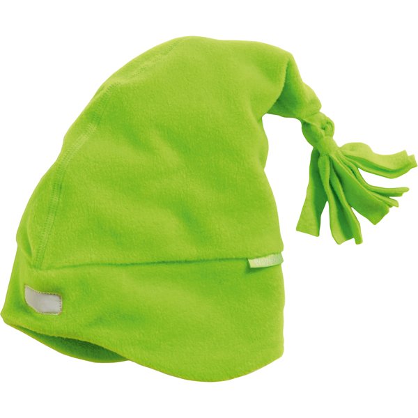 Bonnet à pointe vert Playshoes Fleece