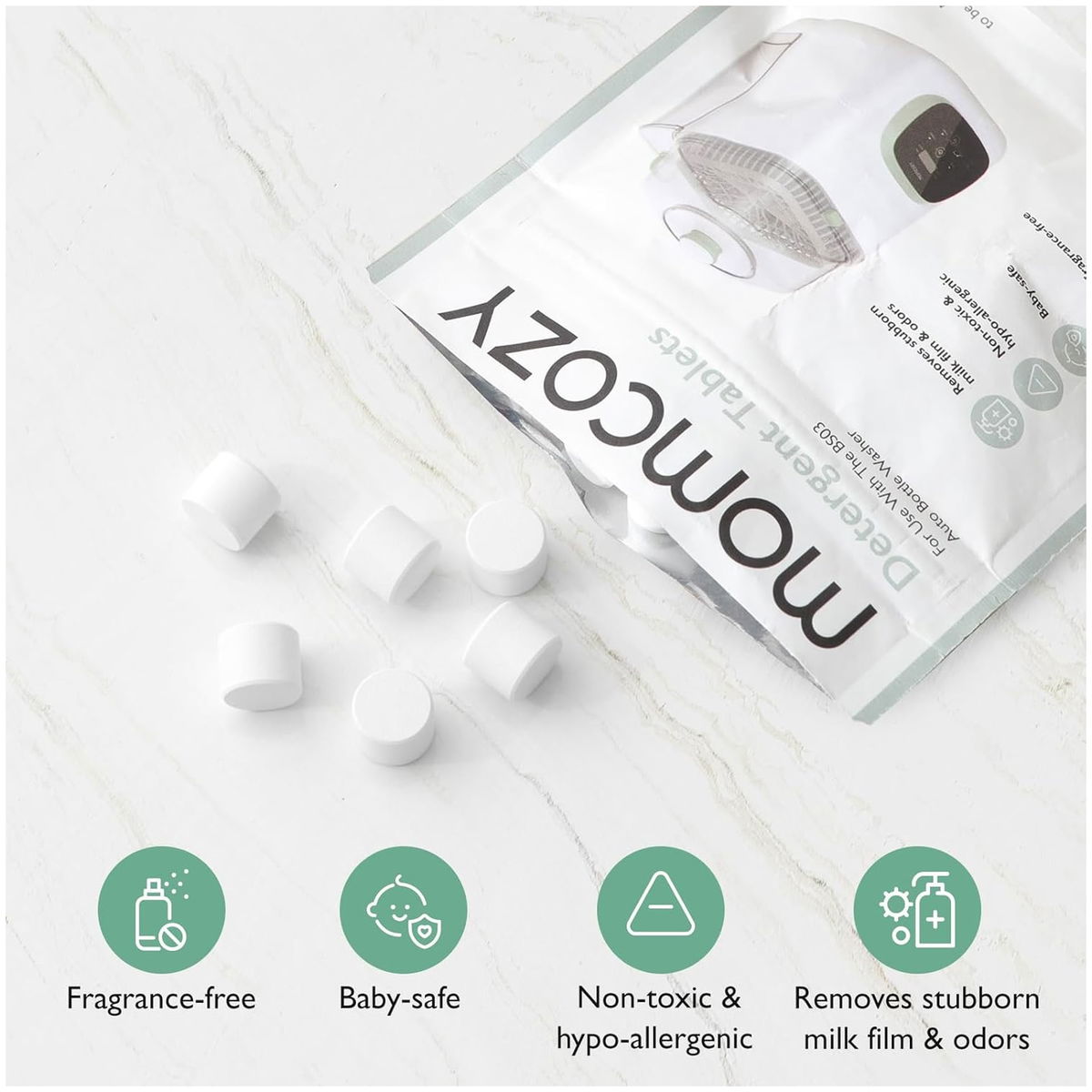 Momcozy KleanPal Pro Lave-biberon et Stérilisateur - Équipement bébé Momcozy KleanPal Pro Lave-biberon et Stérilisateur - Équipement bébé
