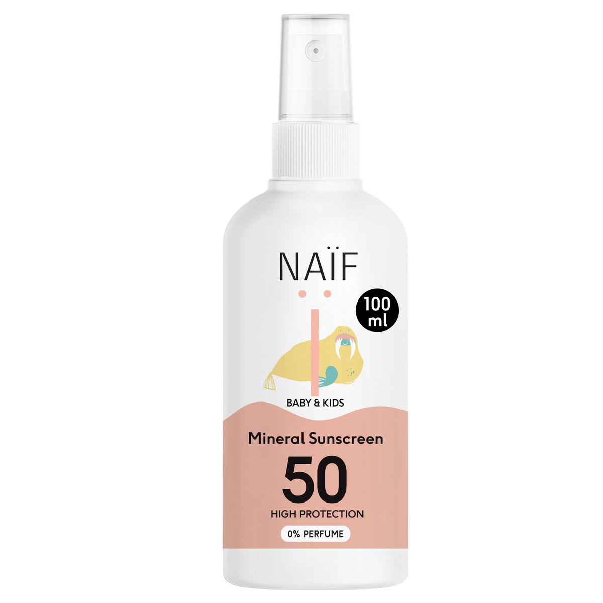 Product Image for NAÏF Spray solaire minéral pour bébés et enfants, sans parfum