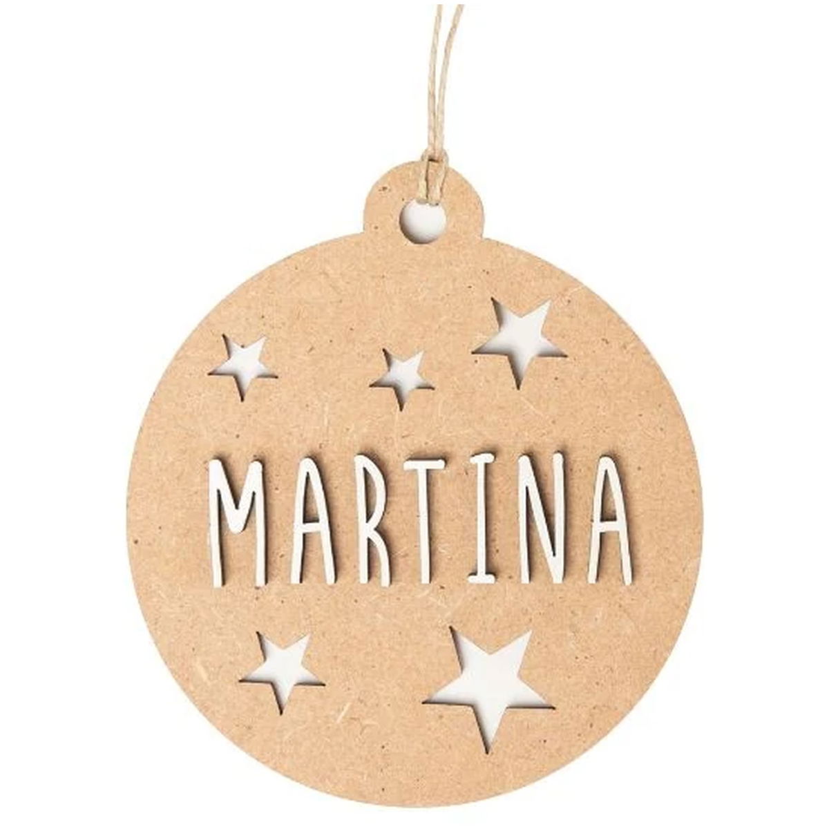 Product Image for VINTIUN sfera natalizia in legno natura