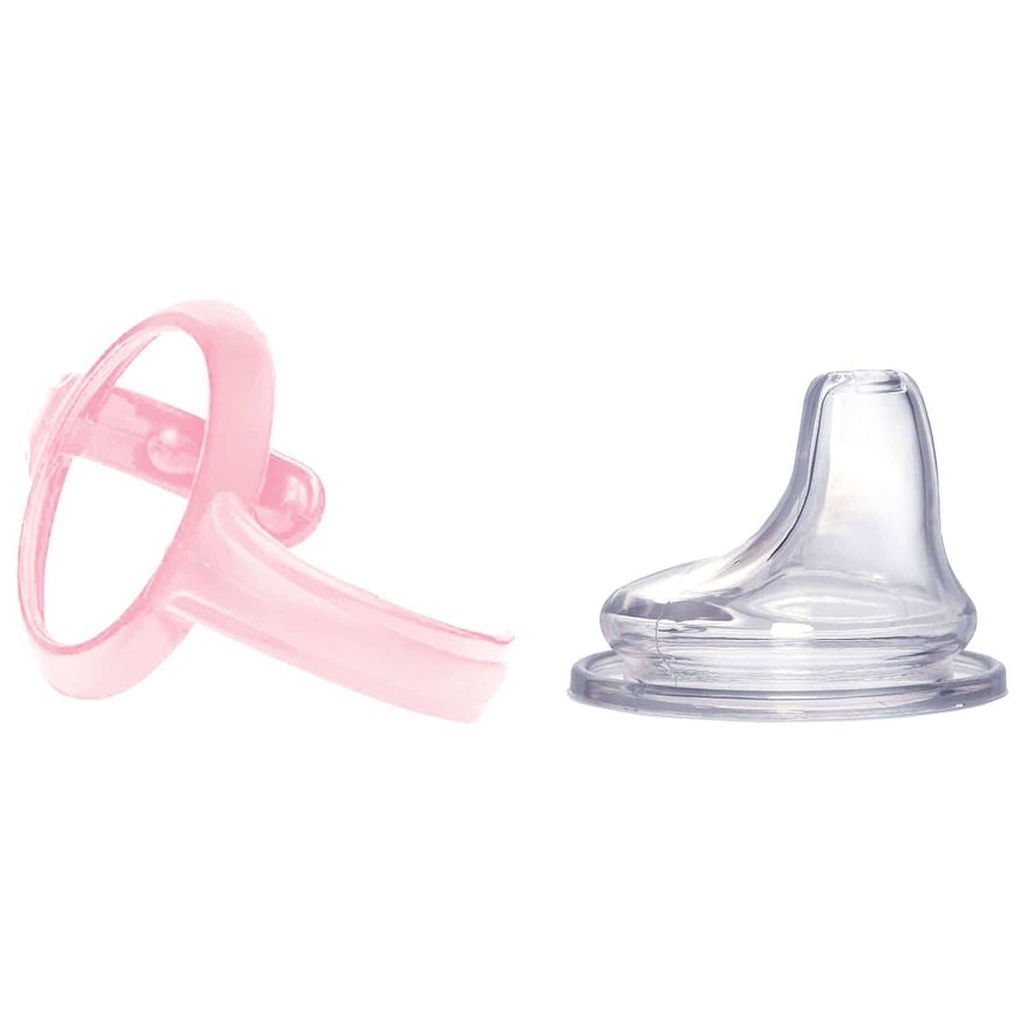 Product Image for Tettarella Everyday Baby Healthy + Baby con maniglie per bere rosa rosa