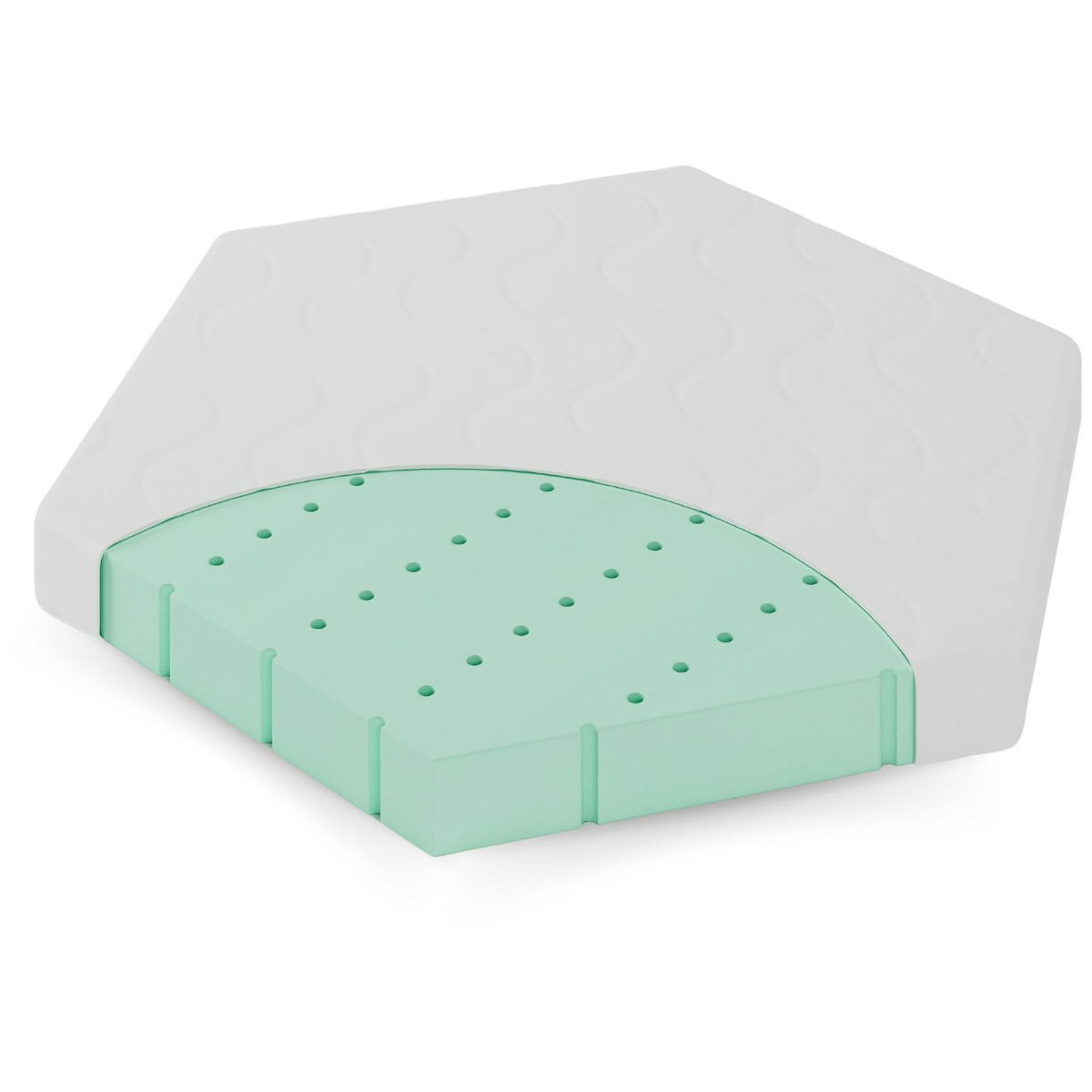 Product Image for SÄMANN Laufgittermatratze SleepPlus Grösse 6eckig