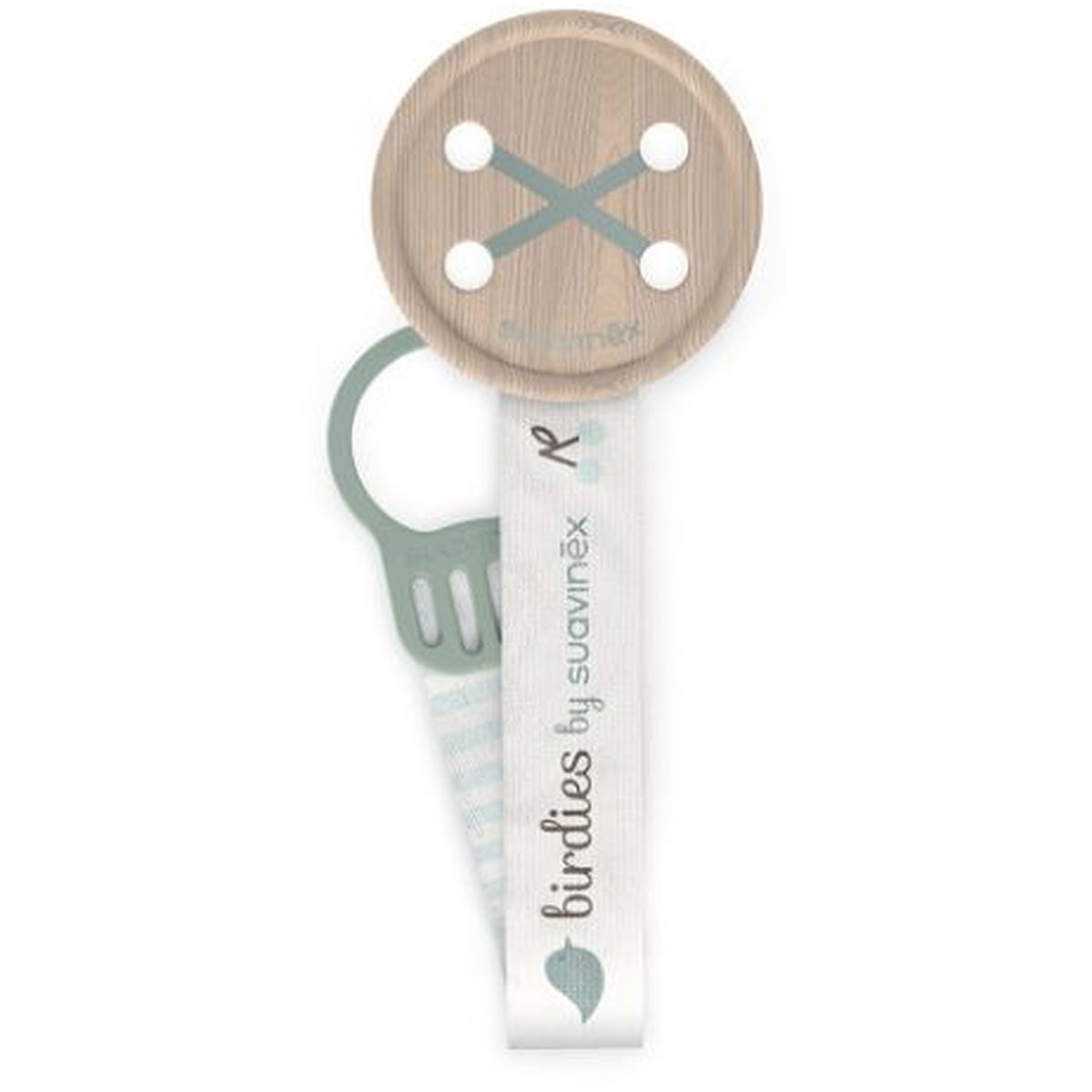 Product Image for Suavinex clip succhietto Birdies verde