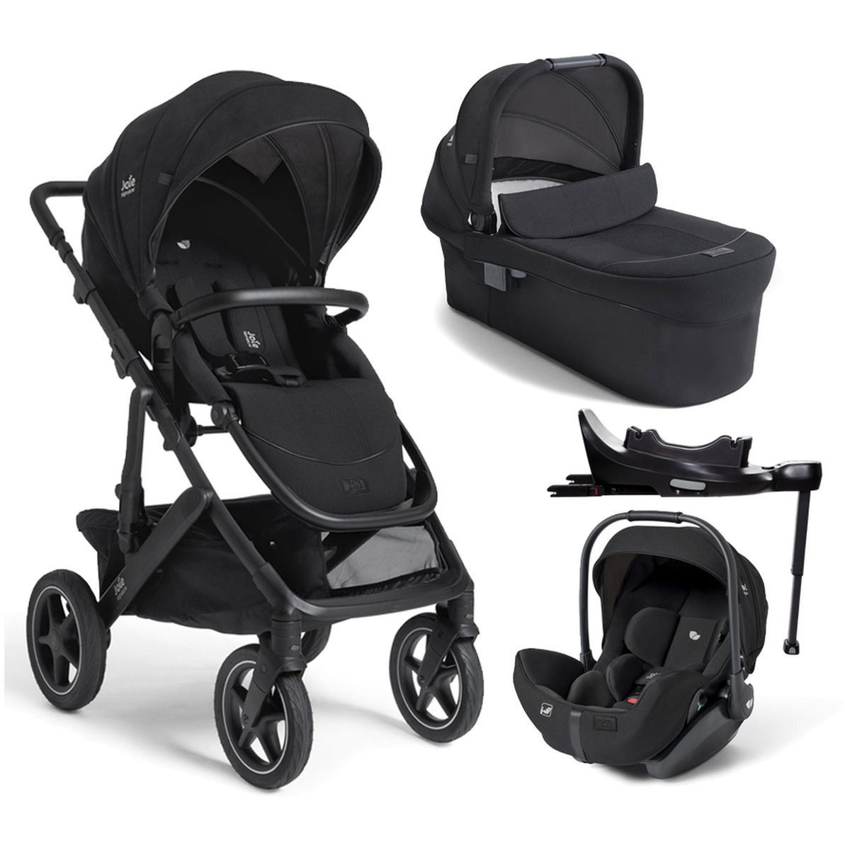 Joie Vinca 4in1 flexibler Kinderwagen Komplettset ab Geburt