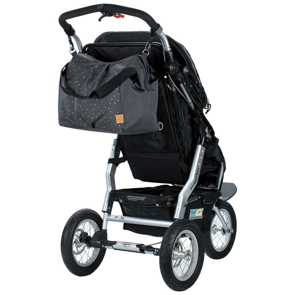 Lässig Triangle Twin Diaper Bag Practical and Stylish for Twin