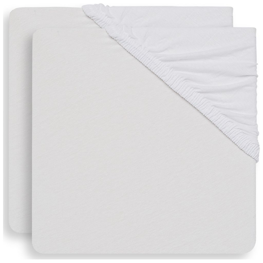 Jollein Fitted Sheet Jersey 60x120cm Pack of 2