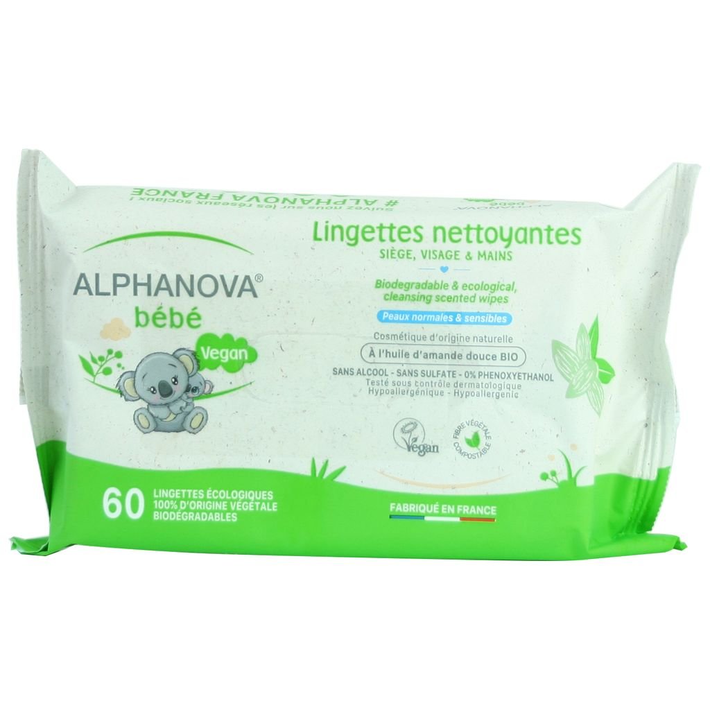 Alphanova Sensitive Cleansing Wipes
