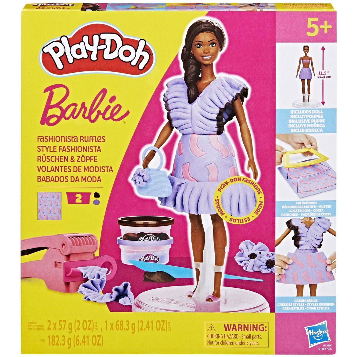 Product Image for Play-Doh Barbie Ruffles and Braids age from 5 y