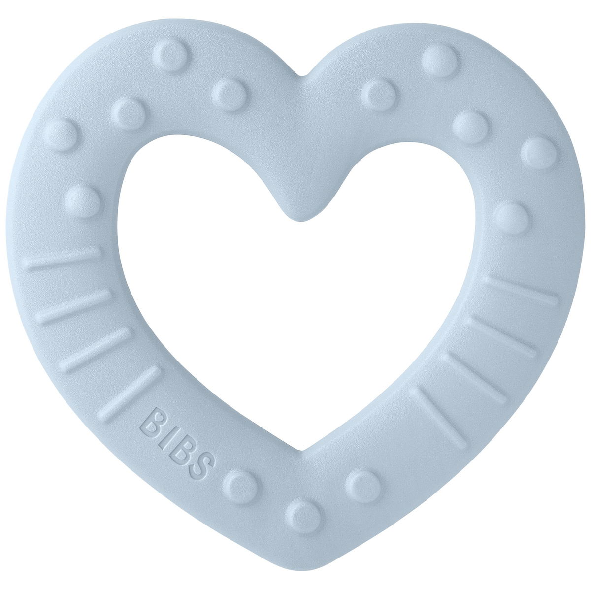 Product Image for BIBS Anello da mordere Baby Bitie Heart bambino blu