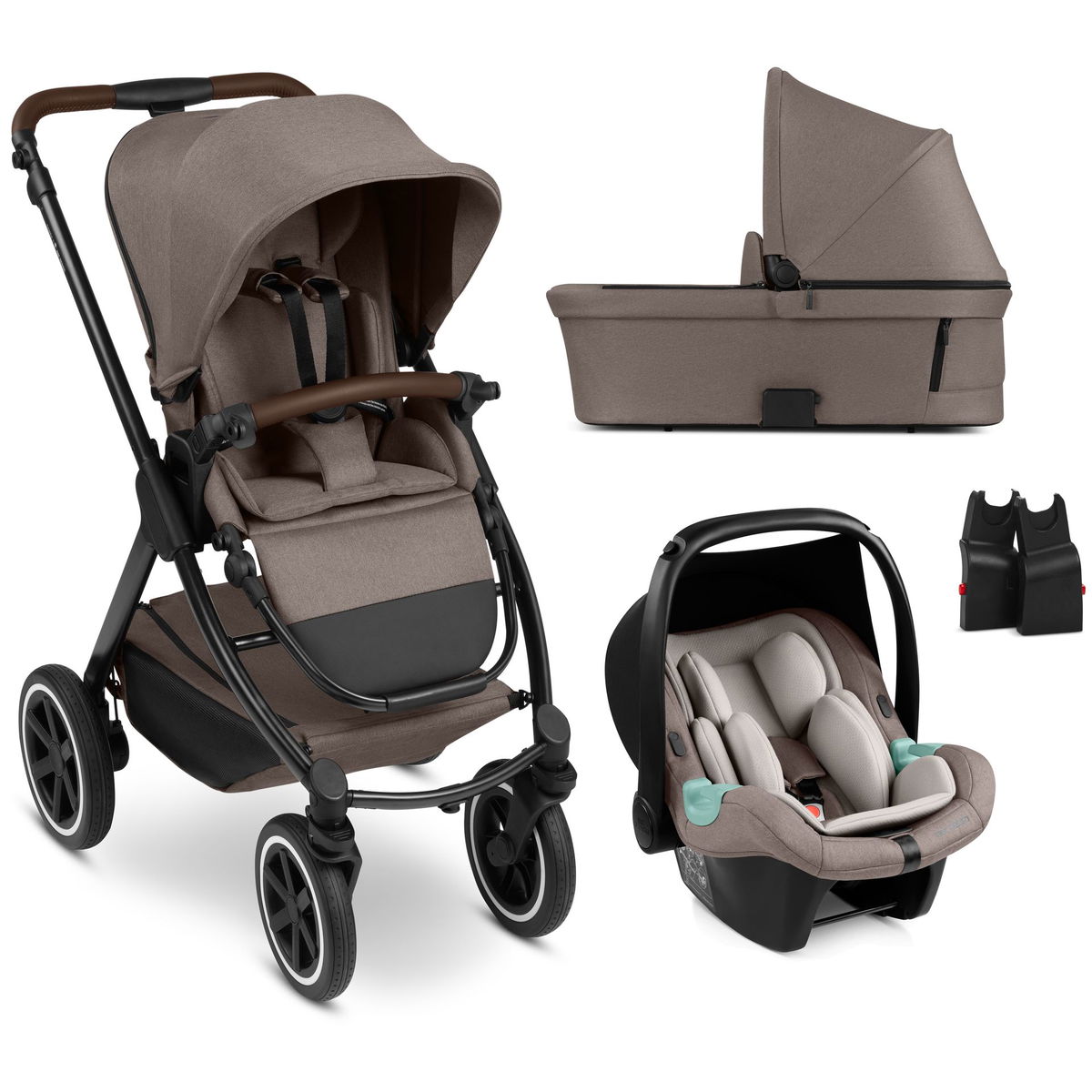 ABC Design Samba 2 3in1 Kinderwagen mit pannenfreien Rdern