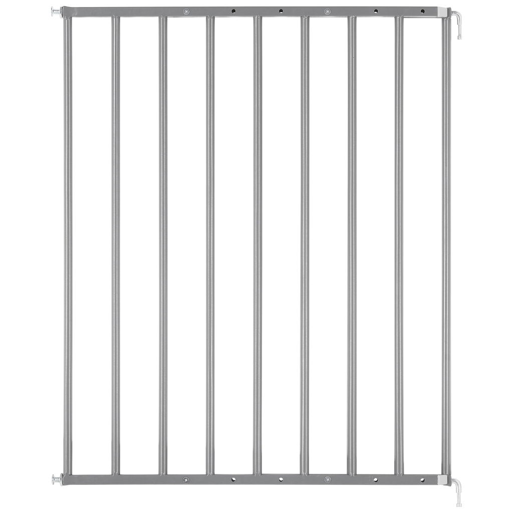 Product Image for badabulle Safe and Protect XL Barrière de sécurité en métal grey Type de fixation vis Largeur 60-107 cm
