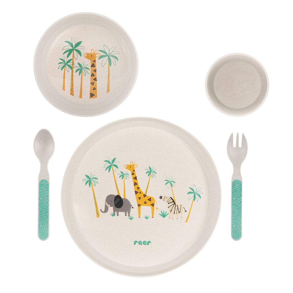 reer Set de vaisselle pour enfants Growing