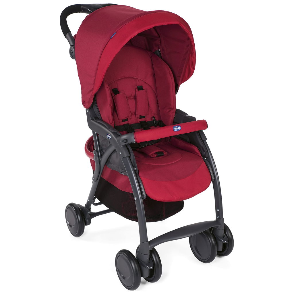 Poussette rouge chicco online